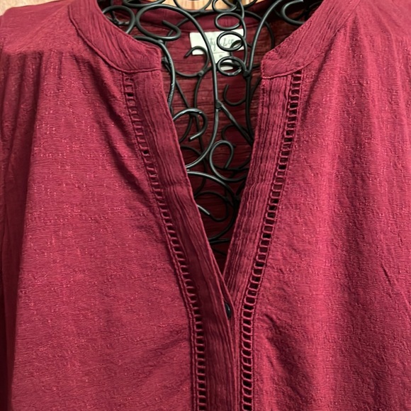 Button front tank tunic. XL - Picture 2 of 7